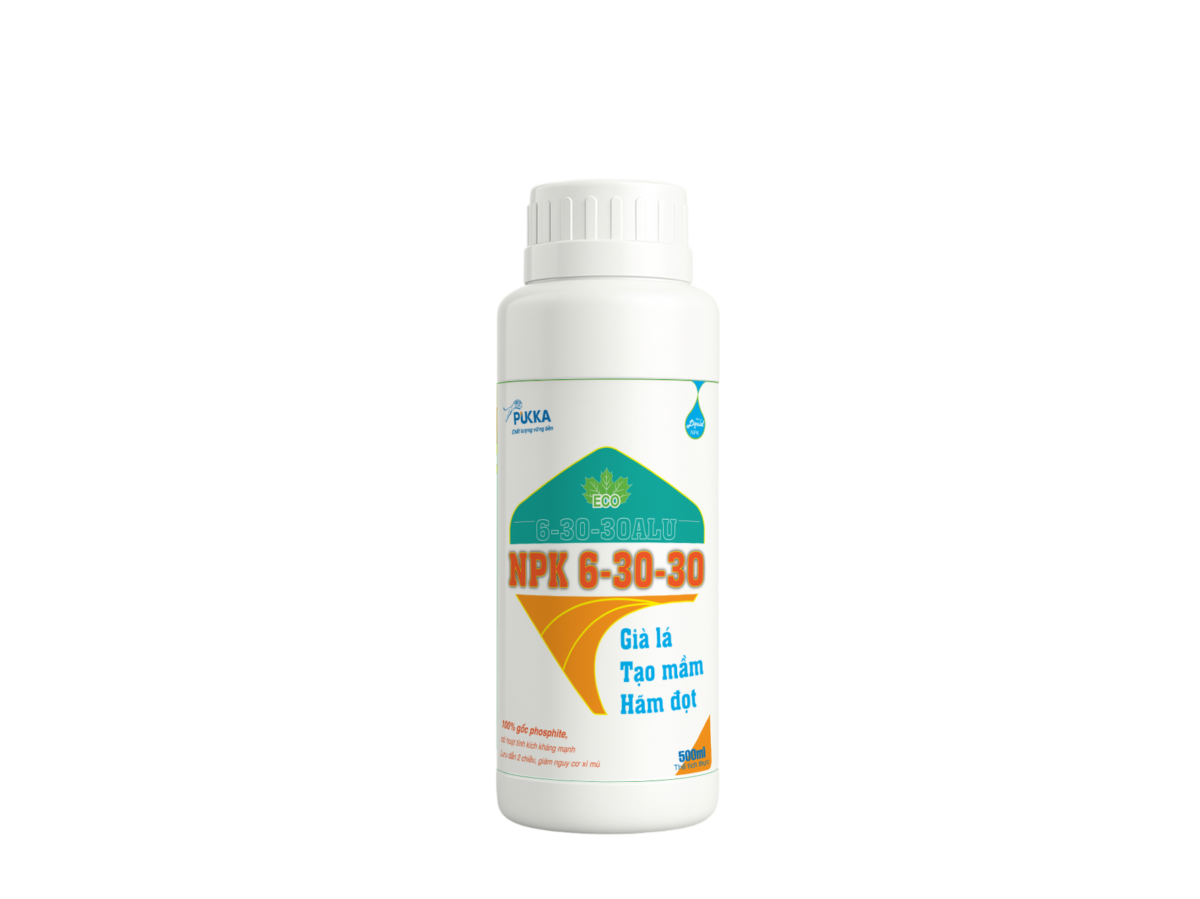 MicroLiquid NPK 6-30-30_Chai 500 ml - Phân bón PUCKA
